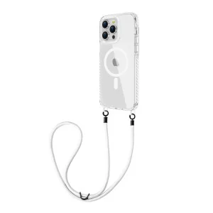 Husa Screen Geeks Cord Magsafe Apple iPhone 13 [White]